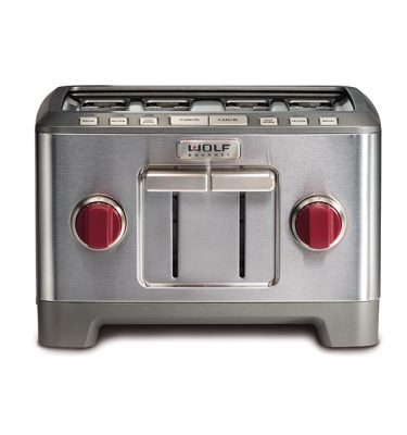 Wolf Gourmet® High-Performance 4 Slice Toaster (RED KNOB)