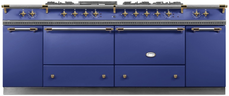 Lacanche Vezelay classic 2205mm range cooker in blue