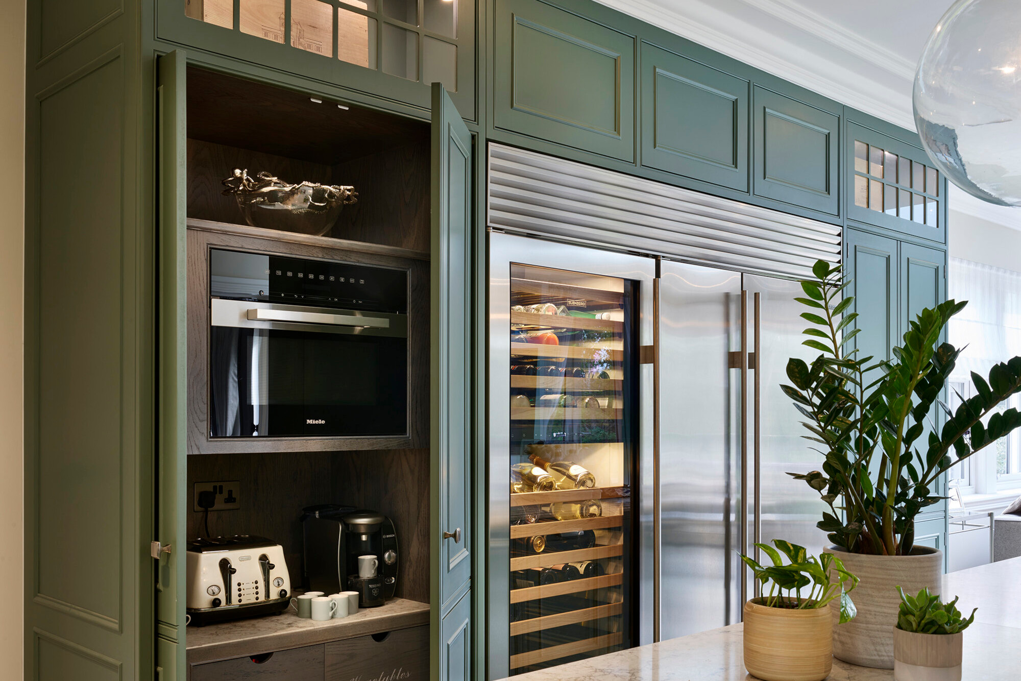 Luxury Kitchen designed in our showroom near Whaley Bridge