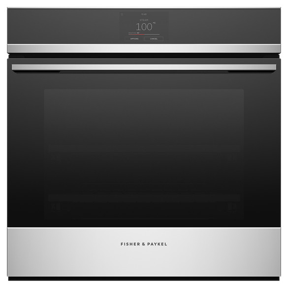 Fisher Paykel OS60SDTX1 60cm Black with Stainless Steel Combination Steam Oven